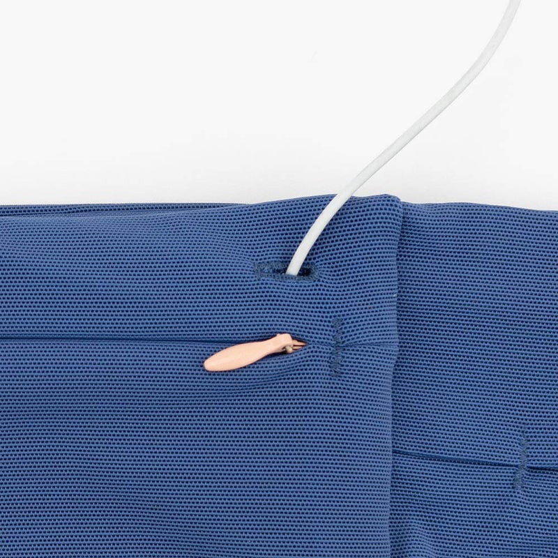 Nathan Running Belt â€“ The Zipster Lite â€“ Waist Pack with 2 Zippers. Bounce Free Pouch/Lightweight/Runners Fanny Pack. Fits all iPhones, Android, Samsung. For Men and Women. (Navy, XS) - Image 3